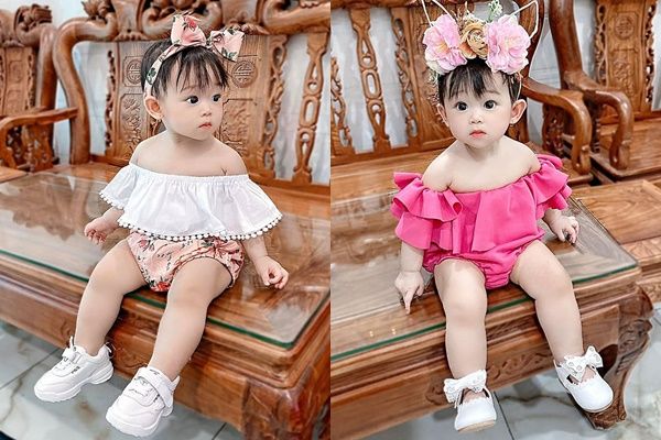 Cô bé được mẹ diện 30 chiếc váy đầm rực rỡ