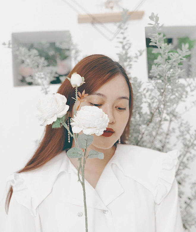 Gái xinh tân trang phòng trọ thành không gian sống như studio