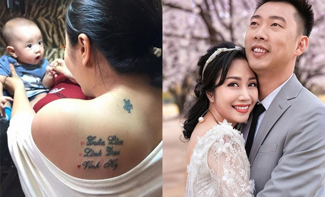 Sao Việt và muôn cách chứng tỏ tình yêu bằng hình xăm