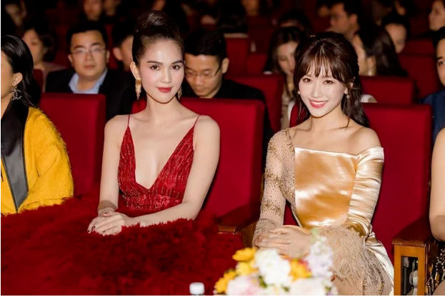Mỹ nhân Việt đọ sắc chung 1 khung hình: Phạm Hương lép vế trước Hà Hồ