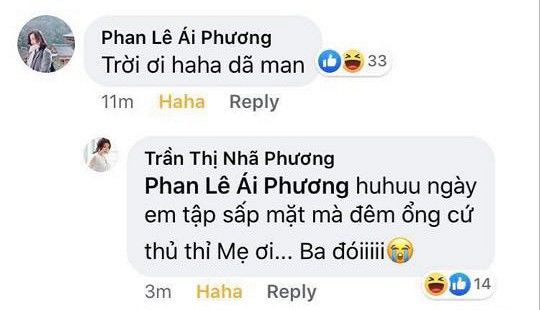 Nhã Phương than thở vì bị chồng vỗ béo mỗi đêm