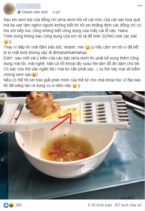 Công dụng của các vật dụng trong nhà bếp