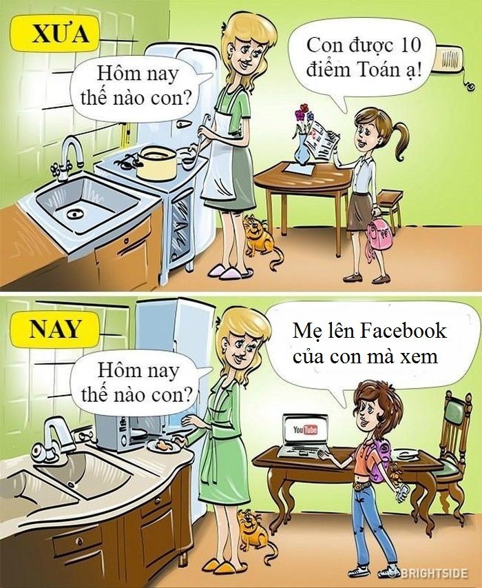Khác biệt trời - vực tuổi thơ xưa và nay khiến ai cũng giật mình