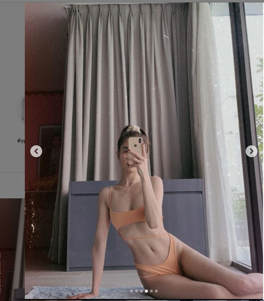 Ngọc Trinh diện bikini khoe dáng bốc lửa, Miu Lê hững hờ vòng 1