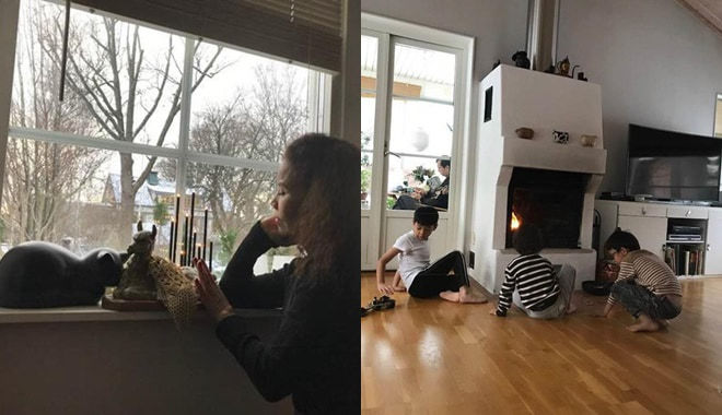 Nhà của Kim Lý ở Thụy Điển và Việt Nam