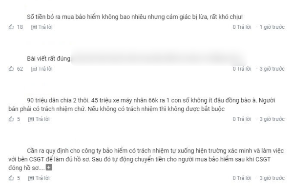 Mua bảo hiểm xe máy thì dễ nhưng khi đòi quyền lợi thì 1001 thủ tục
