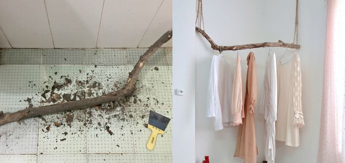 Cô gái vượt qua cú sốc chia tay bằng cách tân trang phòng cũ