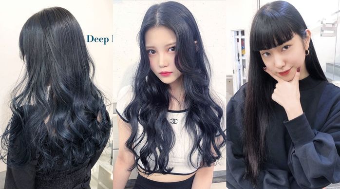 6 màu tóc hot 2020 được gái Nhật - Hàn lăng-xê: Đen, deep blue...