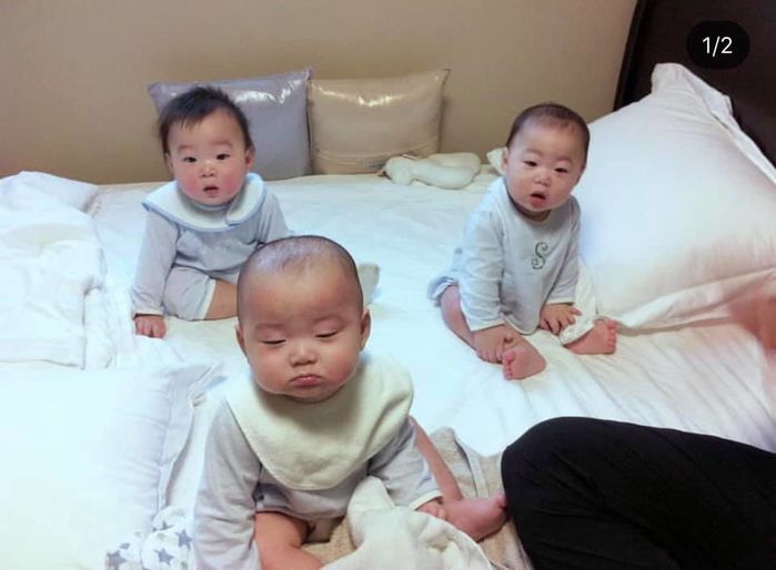Daehan, Minguk, Manse ngày càng ra dáng người lớn trong ảnh mới khoe