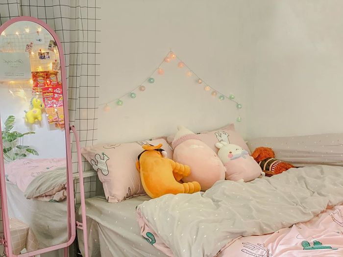 Decor phòng trọ dưới 1 triệu cực xinh của cô nàng độc thân