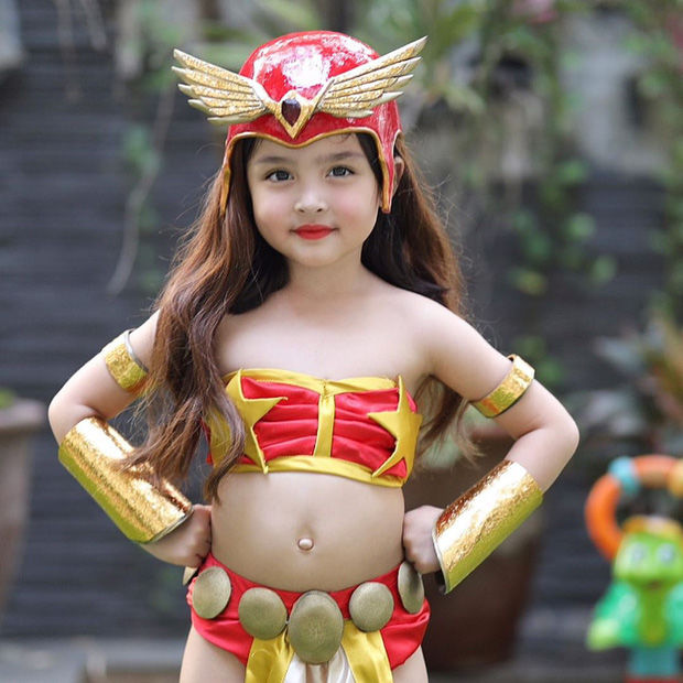 Ái nữ nhà Marian Rivera hóa trang bắt chước vai diễn để đời của mẹ