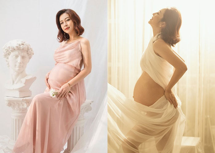 Ảnh kỉ niệm bầu bí của mỹ nhân Việt