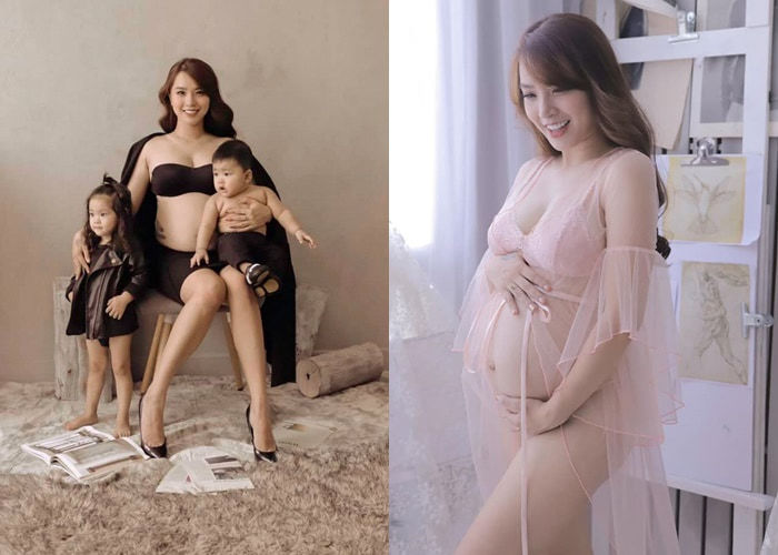 Ảnh kỉ niệm bầu bí của mỹ nhân Việt
