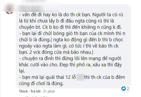 Cô vợ bức xúc khi đêm rồi bạn còn rủ chồng đi nhậu