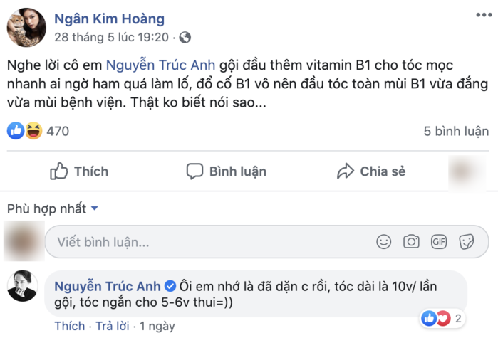 Gội đầu với vitamin B1: Trúc Anh và Salim nhận cái kết trái ngược