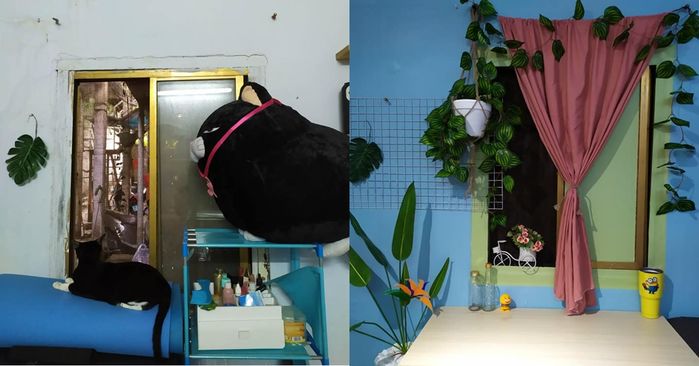 Cô gái F5 phòng trọ xinh lung linh, tự làm đồ trang trí cực khéo