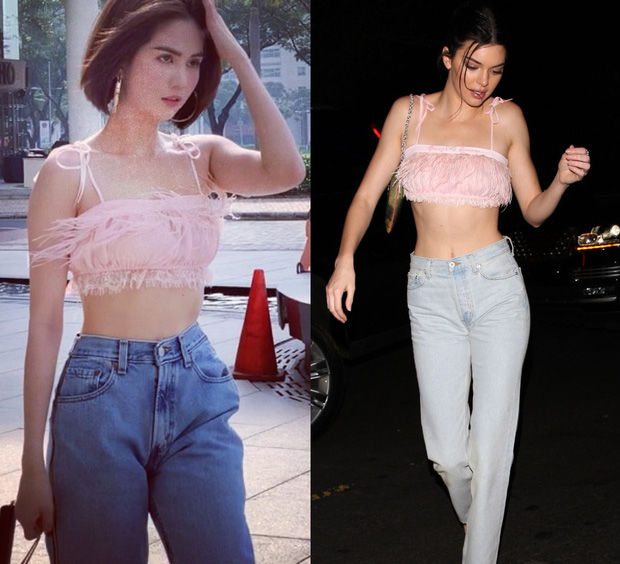 Đọ dáng Ngọc Trinh và Kendall Jenner khi diện croptop: Ai đỉnh hơn?