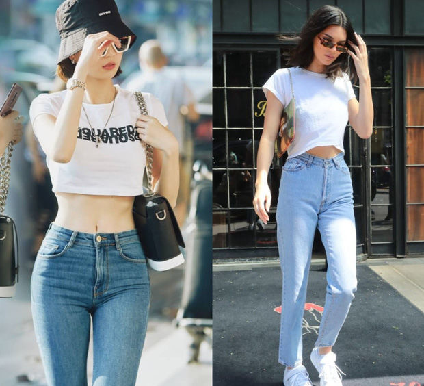 Đọ dáng Ngọc Trinh và Kendall Jenner khi diện croptop: Ai đỉnh hơn?