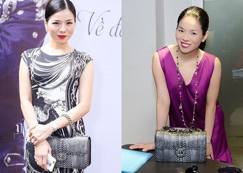Bộ sưu tập túi hiệu của Lệ Quyên