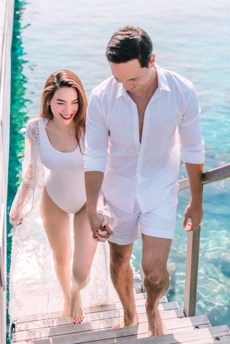 Hà Hồ trong 3 tháng đầu bầu bí: Du lịch sang chảnh, ăn diện cực chất