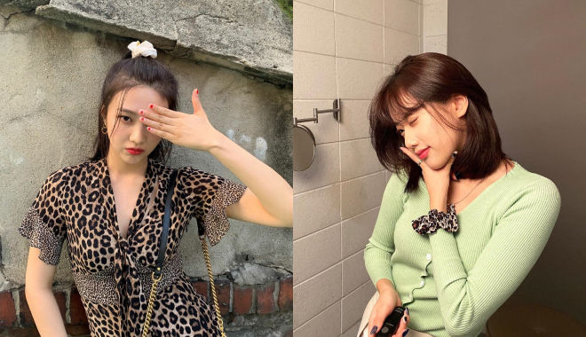 Idol Kpop mê mệt chun cột tóc vải “rẻ bèo”: Joy trông điệu đà