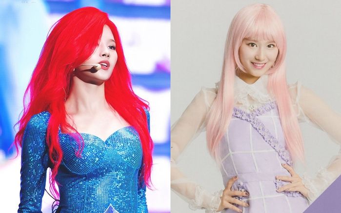 Idol nữ đội tóc giả: NaYeon được khen; Jennie, Lisa bị chê kém xinh