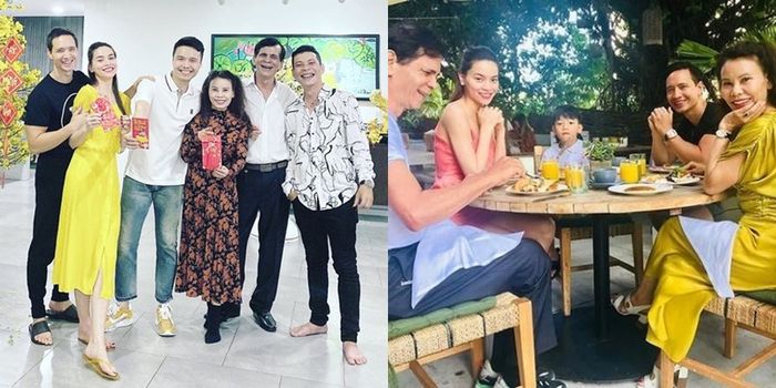 Kim Lý được lòng bố mẹ Hà Hồ đối lập chàng rể cũ Cường Đôla