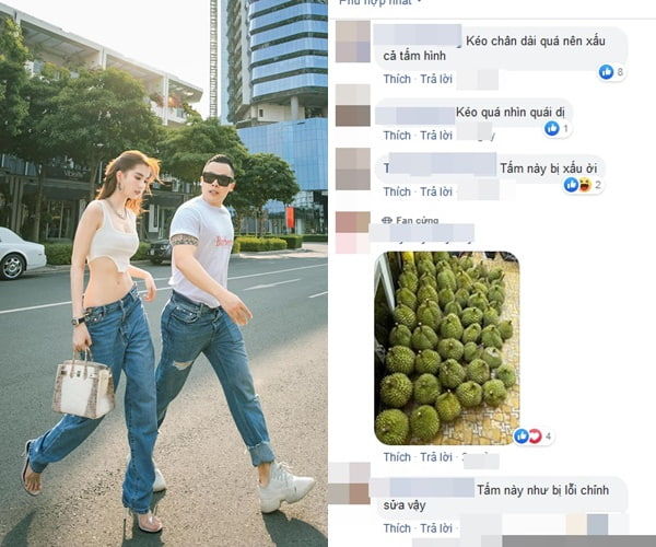 Mặt xinh dáng chuẩn Ngọc Trinh vẫn bị tố lạm dụng photoshop đôi lần