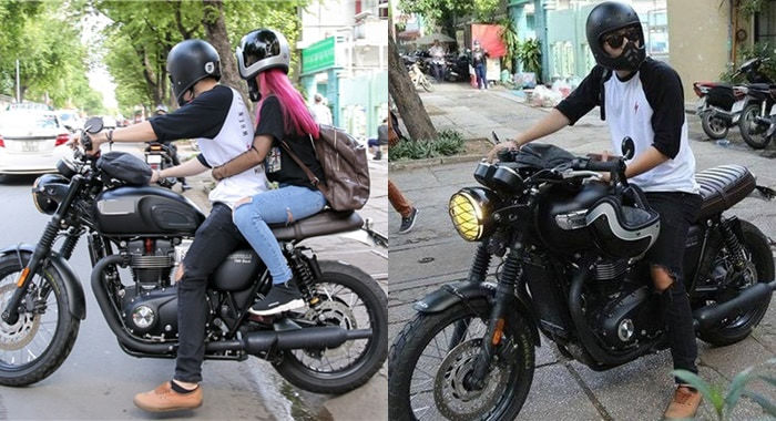 Sao Việt có thú chơi mô tô bạc tỷ