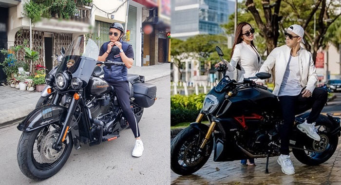 Sao Việt có thú chơi mô tô bạc tỷ