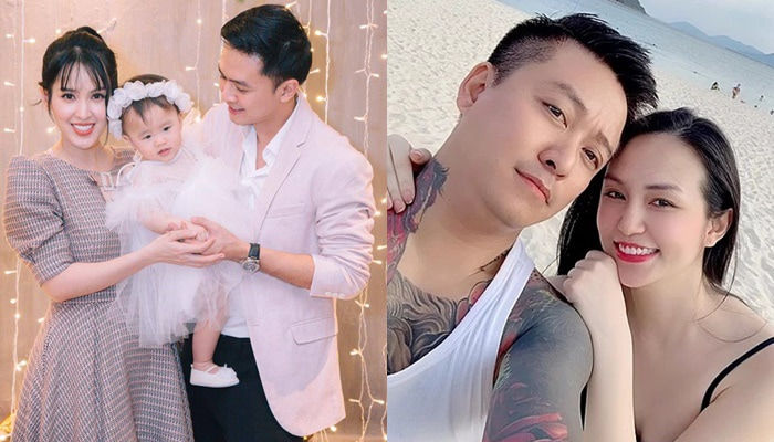 Sao Việt đáp trả tin đồn ly hôn: Tú Vi - Văn Anh khoe ảnh hạnh phúc