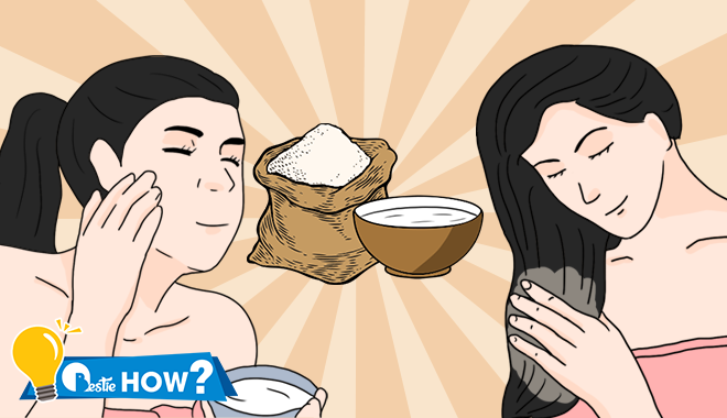 Tận dụng nước vo gạo để trị mụn, dưỡng da trắng sáng và làm dầu xả tóc