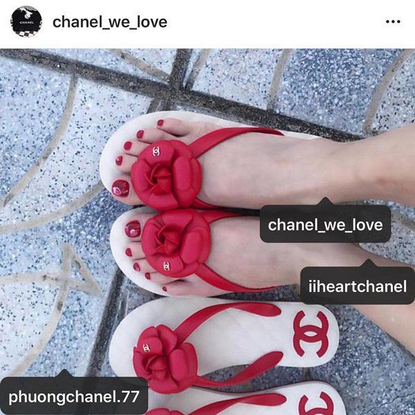 Phượng Chanel “định danh” hàng hiệu ở sơn móng