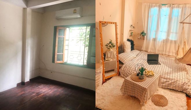 Mê khung cửa sổ, cô gái tân trang phòng cũ lại thành mới siêu xinh