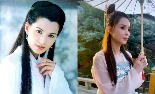 Tiểu Long Nữ Lý Nhược Đồng gây sốt khi diện đồ cổ trang dạo phố