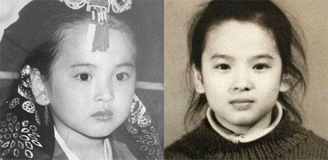 Vượt Song Hye Kyo, Son Ye Jin xếp đầu bảng Mỹ nhân đẹp từ bé