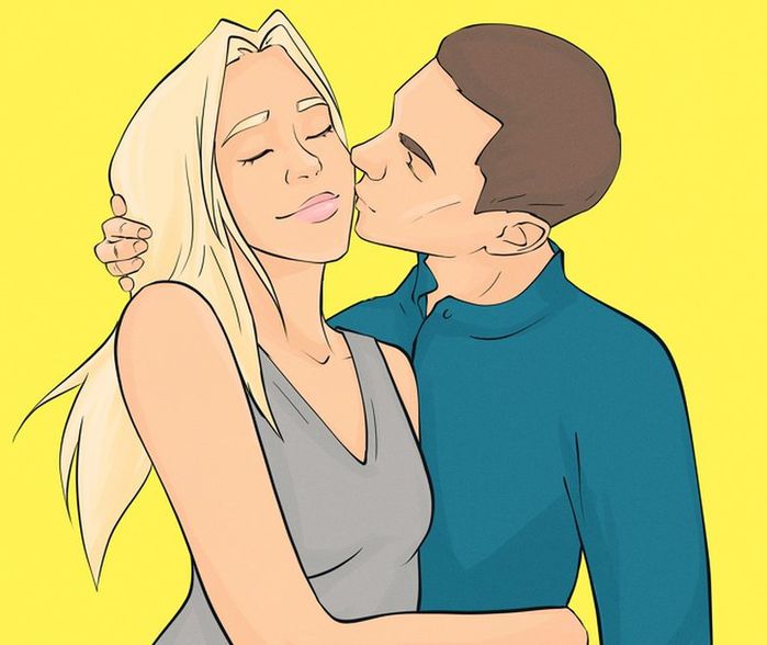 Đoán quan hệ qua kiểu hôn: Hôn kiểu Pháp cuồng nhiệt, hôn má hiểu nhau