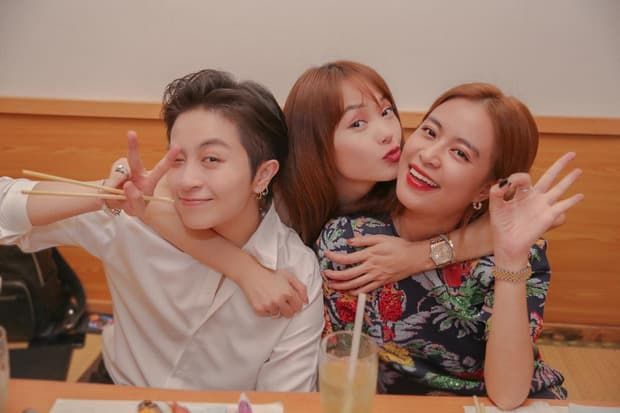 Sao Việt 24/6: Gil Lê - Hoàng Thùy Linh dự tiệc sinh nhật Minh Hằng