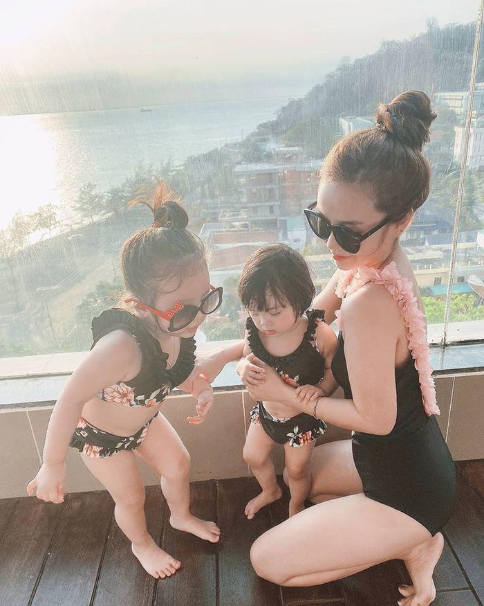 2 năm sinh 2 con, vợ cũ Hoài Lâm vẫn tự tin xinh đẹp