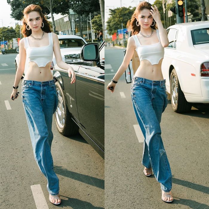 Mỹ nhân HHHV Việt Nam được khen khi đụng quần xẻ hông với Ngọc Trinh