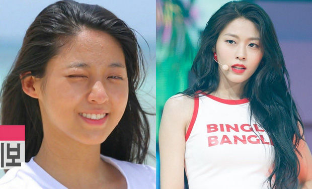 Rời xa son phấn: Seolhyun, Chanyeol da sần sùi lấm tấm mụn