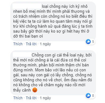 Vợ về thăm mẹ đẻ ốm, chồng không cho phép còn tỏ thái độ lòi lõm