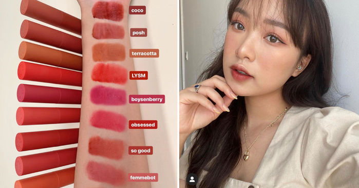 5 cây son màu đất cực hot: Russet đỏ mận lạnh, Terracotta cam cháy