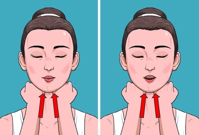 5 động tác xóa nọng cằm, giúp mặt thon V-line mà không cần dao kéo