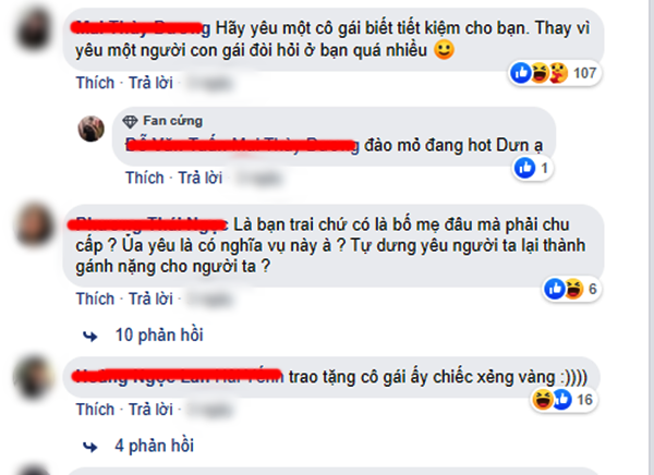 Bạn gái mới yêu đã xin 15 triệu sắm sửa du lịch