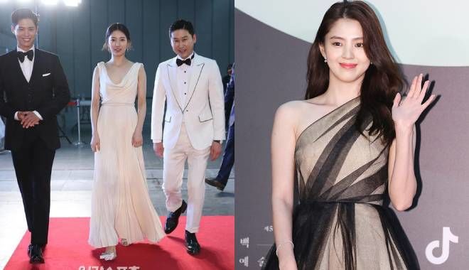 Han So Hee chặt đẹp Suzy với lần đầu đọ sắc trên thảm đỏ
