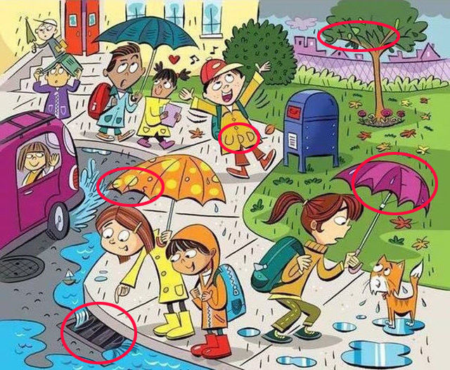 Câu đố vui: Những từ giấu trong bức tranh