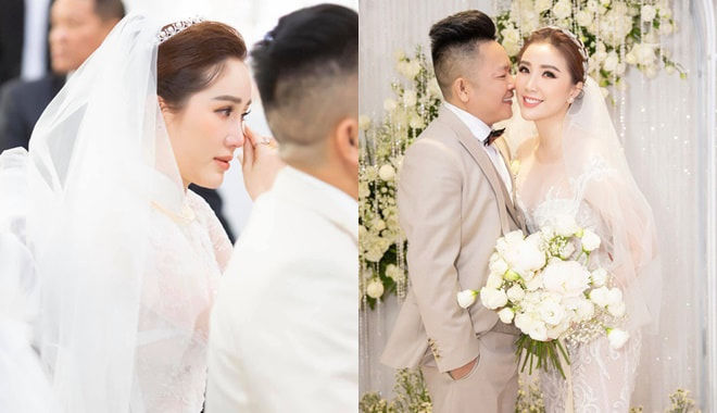 Đám cưới mỹ nhân Vbiz càng riêng tư gia thế đàng trai càng khủng