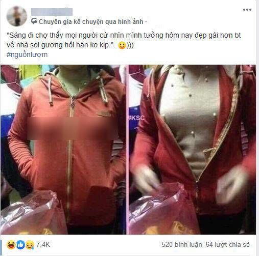 Dân tình cười ngất với cô gái bị cả chợ nhìn vì tưởng... thả rông