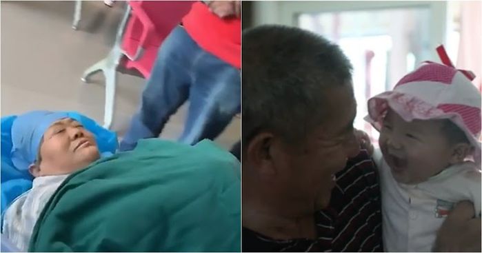Cụ bà có bầu sinh con ở tuổi 70, đến khi mổ đẻ bác sĩ mới kinh ngạc